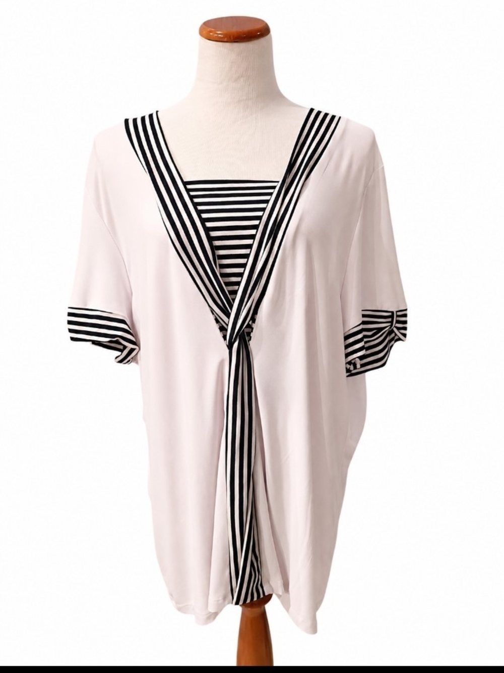 Rare Serendipity Nautical Inspired Tunic Top